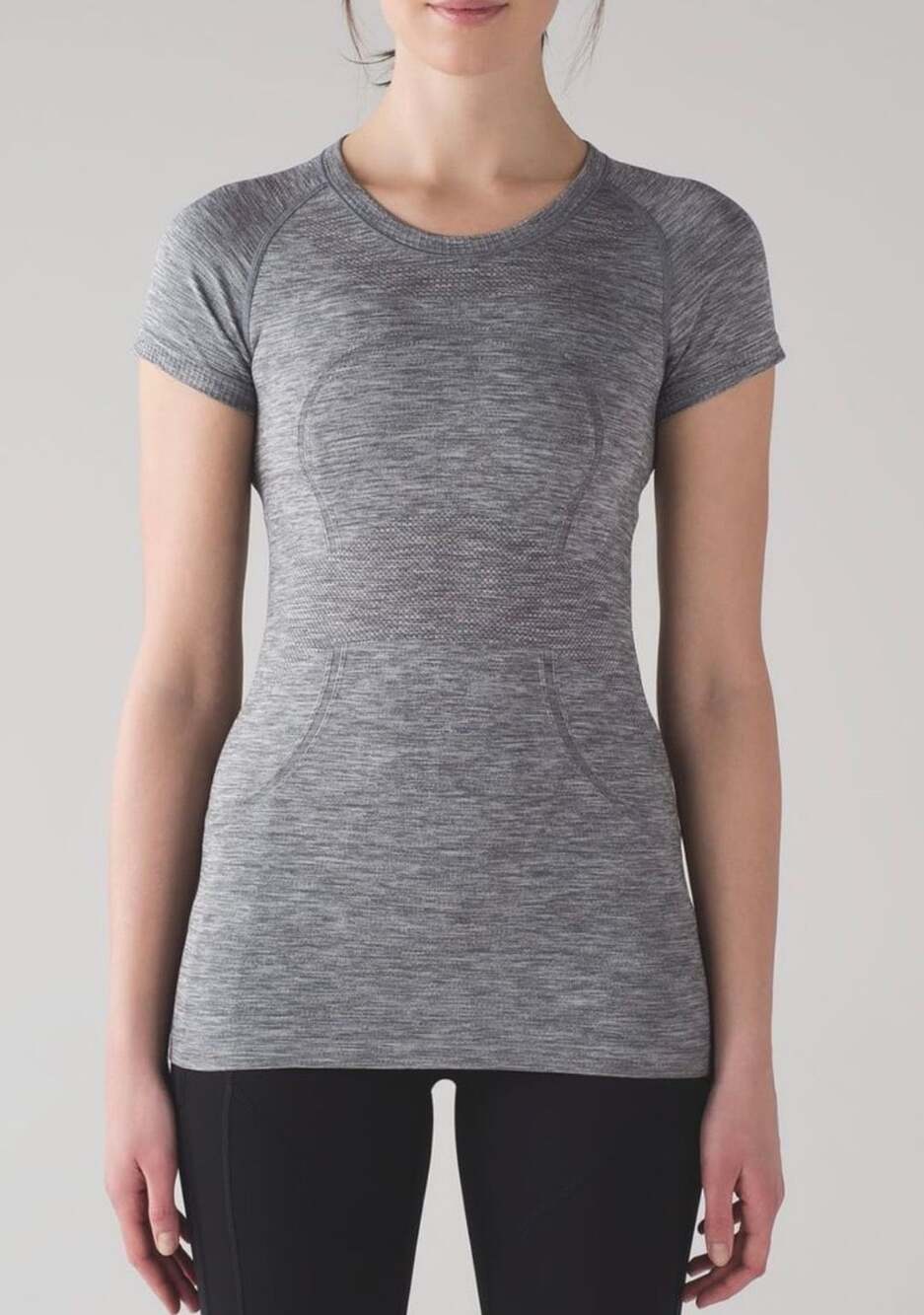 Lululemon Swiftly Tech Short Sleeve Crew Shirt Gray Size 4